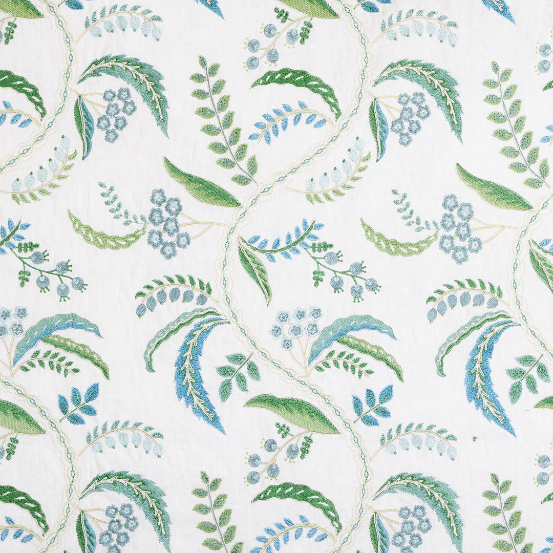 Genive Emb - Lagoon By Brunschwig & Fils Fabric