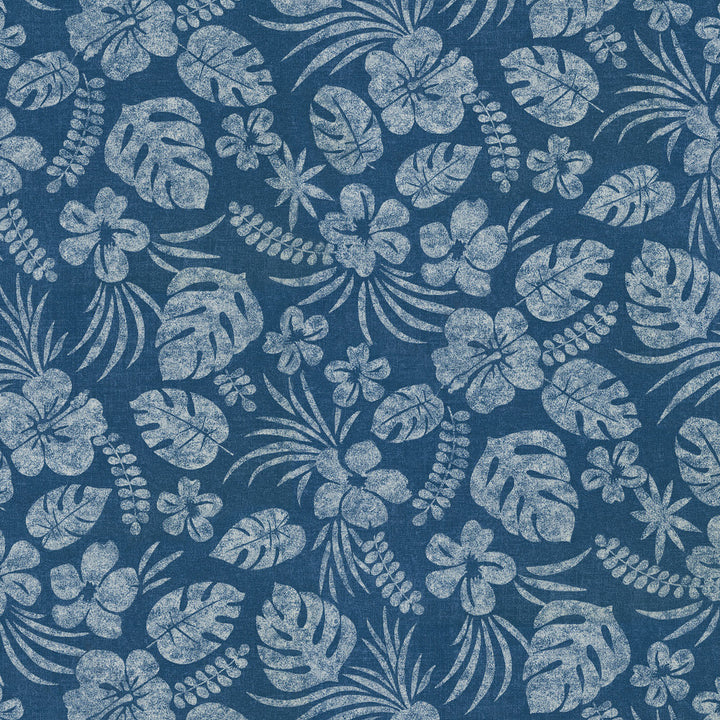 ISLE BE BACK NAVY 802540 by Tommy Bahama Outdoor Fabric - 100% COTTON Pakistan 51000 Horizontal: 25.25 and Vertical: 13.5 54 - Fabric Carolina -