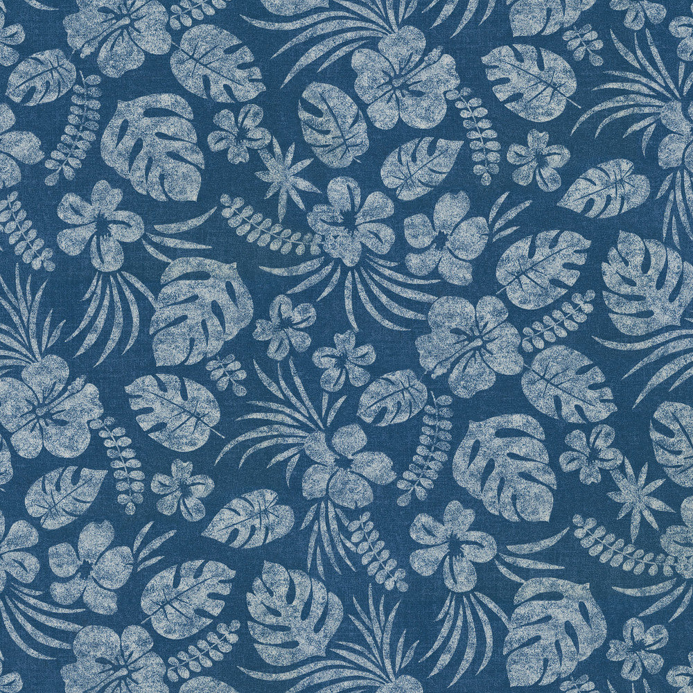 Tbo Isle Be Back Navy 802540 by Tommy Bahama Home Fabric - 100% Spun Polyester PAKISTAN Horizontal: 13.5 and Vertical: 25.25 54 - Fabric Carolina -