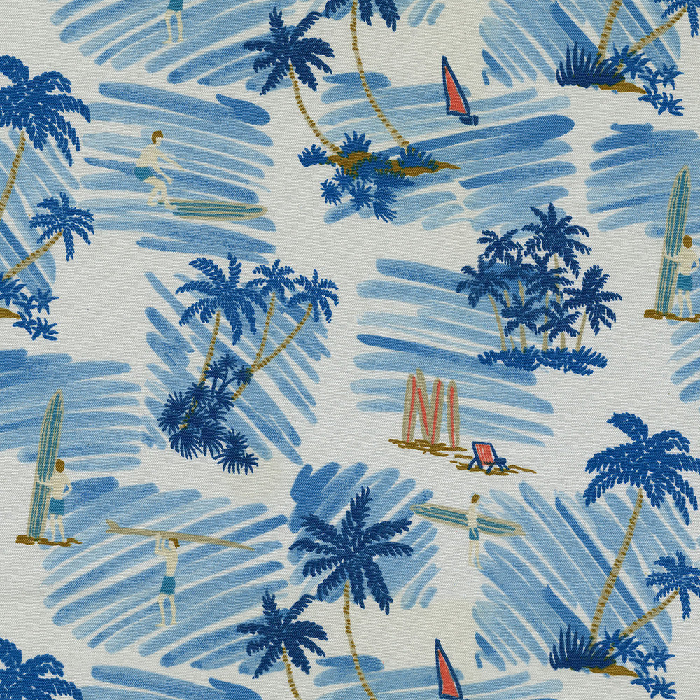 Tbo Ride The Tide Shoreline 802550 by Tommy Bahama Home Fabric - 100% Spun Polyester PAKISTAN Horizontal: 13.5 and Vertical: 12.6 54 - Fabric Carolina -