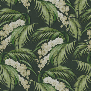 Orchid Haven Caviar 802580 by Tommy Bahama Home Fabric