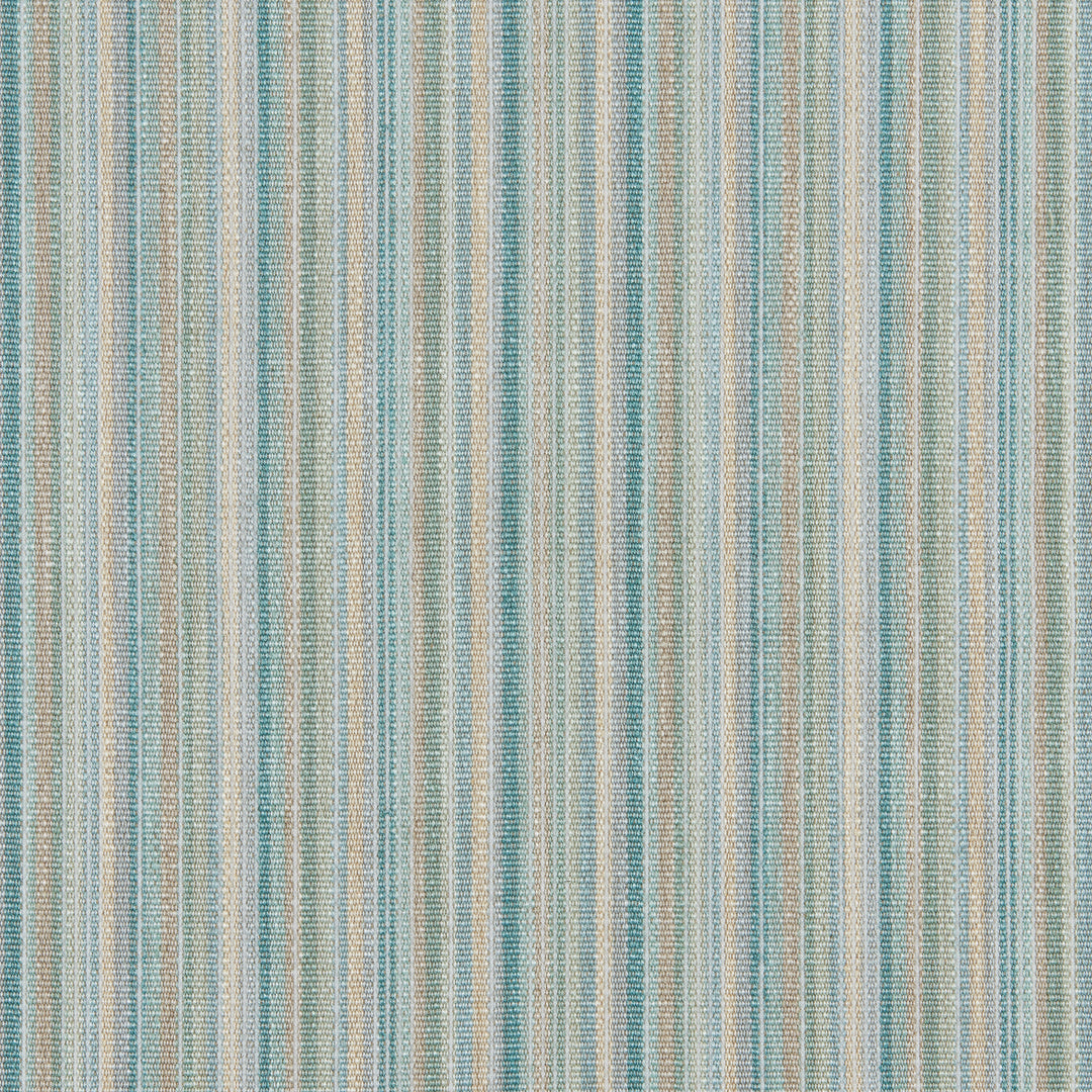 Cantal Stripe - Aqua By Brunschwig & Fils Fabric