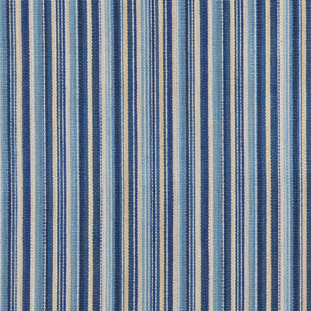 Cantal Stripe - Blue By Brunschwig & Fils Fabric