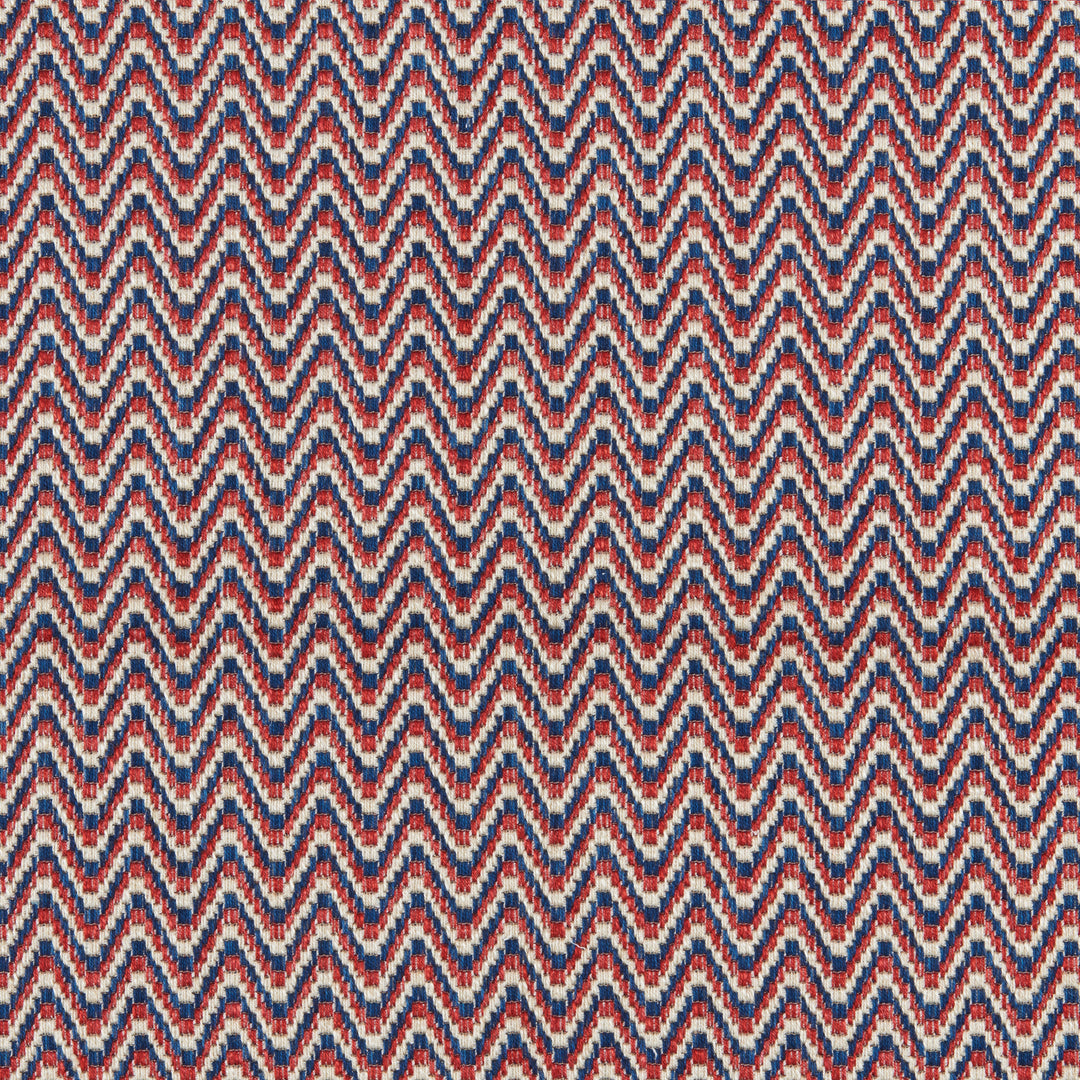 Laubinet Weave - Red/Blue By Brunschwig & Fils Fabric