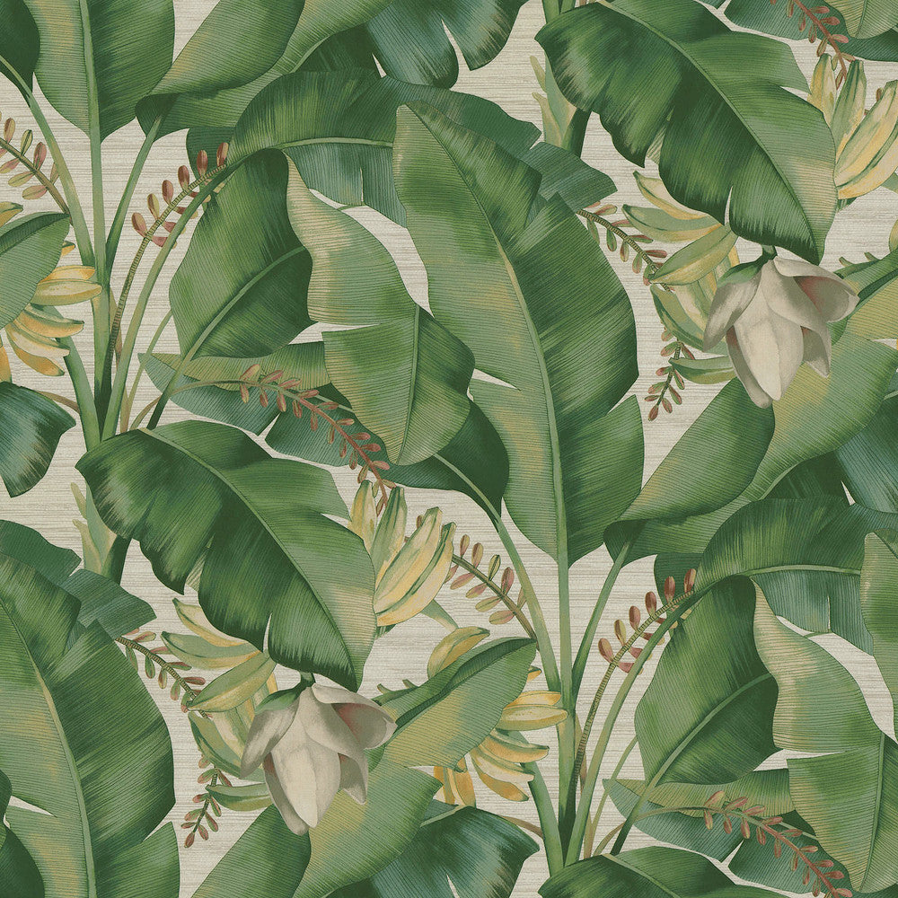 Among Fronds Aloe 802680 by Tommy Bahama Home Fabric - 100% Cotton PERU 29000 Horizontal: 13.5 and Vertical: 25.25 54 - Fabric Carolina -