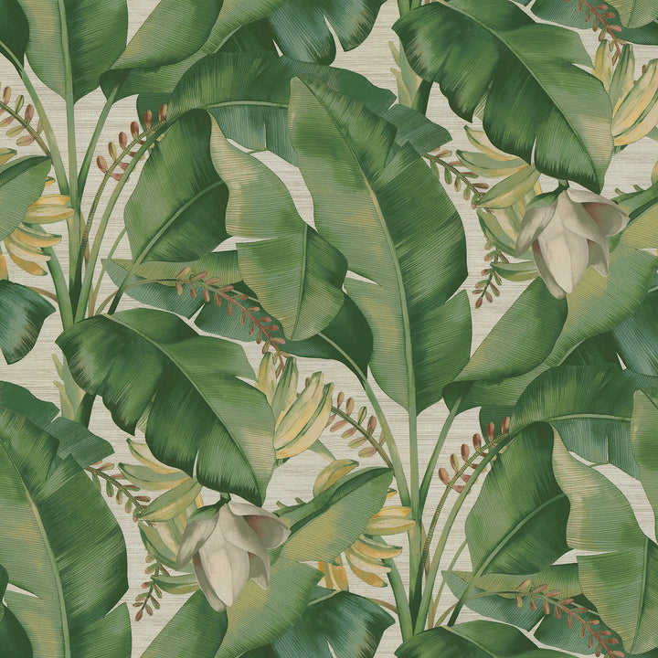 Among Fronds Aloe 802680 by Tommy Bahama Home Fabric - 100% Cotton PERU 29000 Horizontal: 13.5 and Vertical: 25.25 54 - Fabric Carolina -