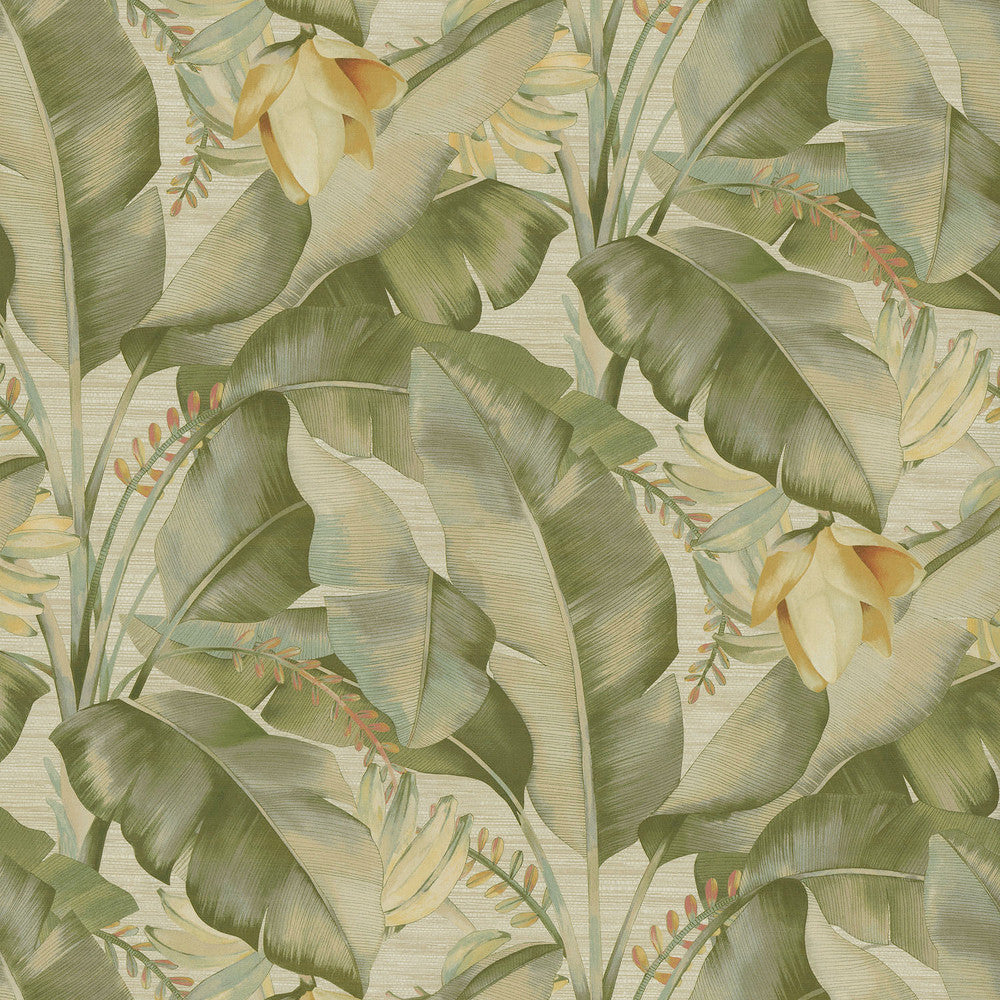 Among Fronds Meadow 802681 by Tommy Bahama Home Fabric - 100%Cotton PERU 29000 Horizontal: 13.5 and Vertical: 25.25 54 - Fabric Carolina -