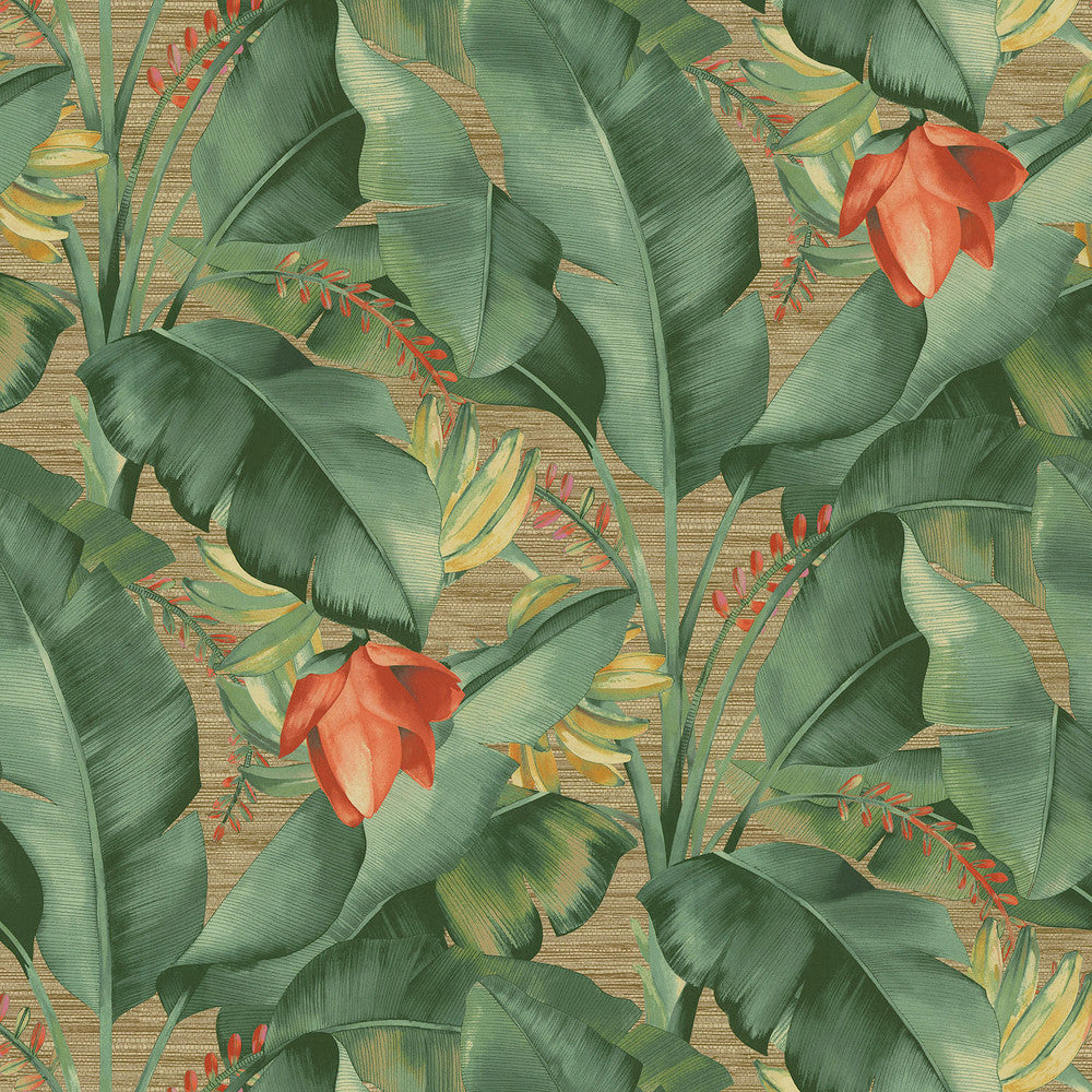 Among Fronds Rattan 802682 by Tommy Bahama Home Fabric - 100%Cotton PERU 29000 Horizontal: 13.5 and Vertical: 25.25 54 - Fabric Carolina -