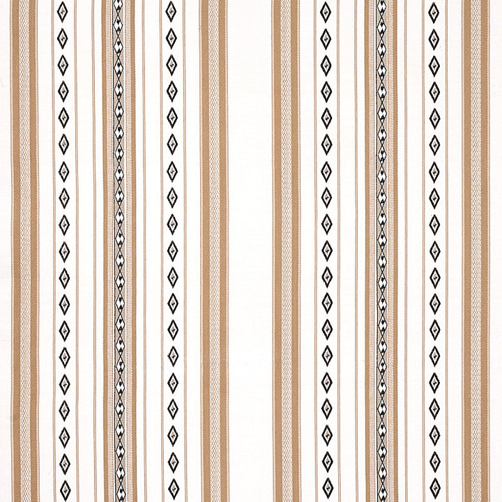 Dakota Stripe Neutral 80270 by Schumacher Fabric WORLD VIEW II COTTON 87% POLYESTER 13% INDIA </p><p>Repeat: Horizontal: 17 5/8" (45CM) and Vertical: 2" (5CM) 53 - Fabric Carolina -