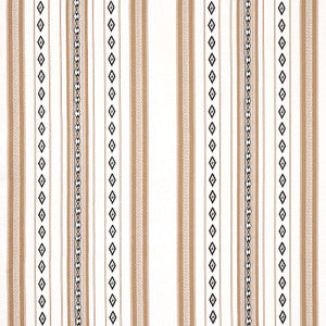 Dakota Stripe Neutral 80270 by Schumacher Fabric
