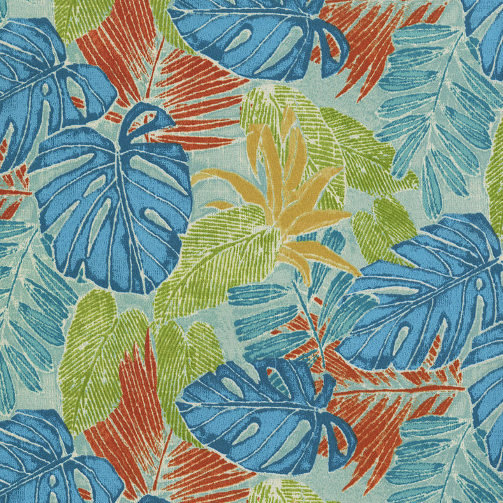 Tbo Batik Leaves Sailor 802710 by Tommy Bahama Home Fabric - 100% Polyester PAKISTAN 15000 Horizontal: 13.5 and Vertical: 12.625 55 - Fabric Carolina -