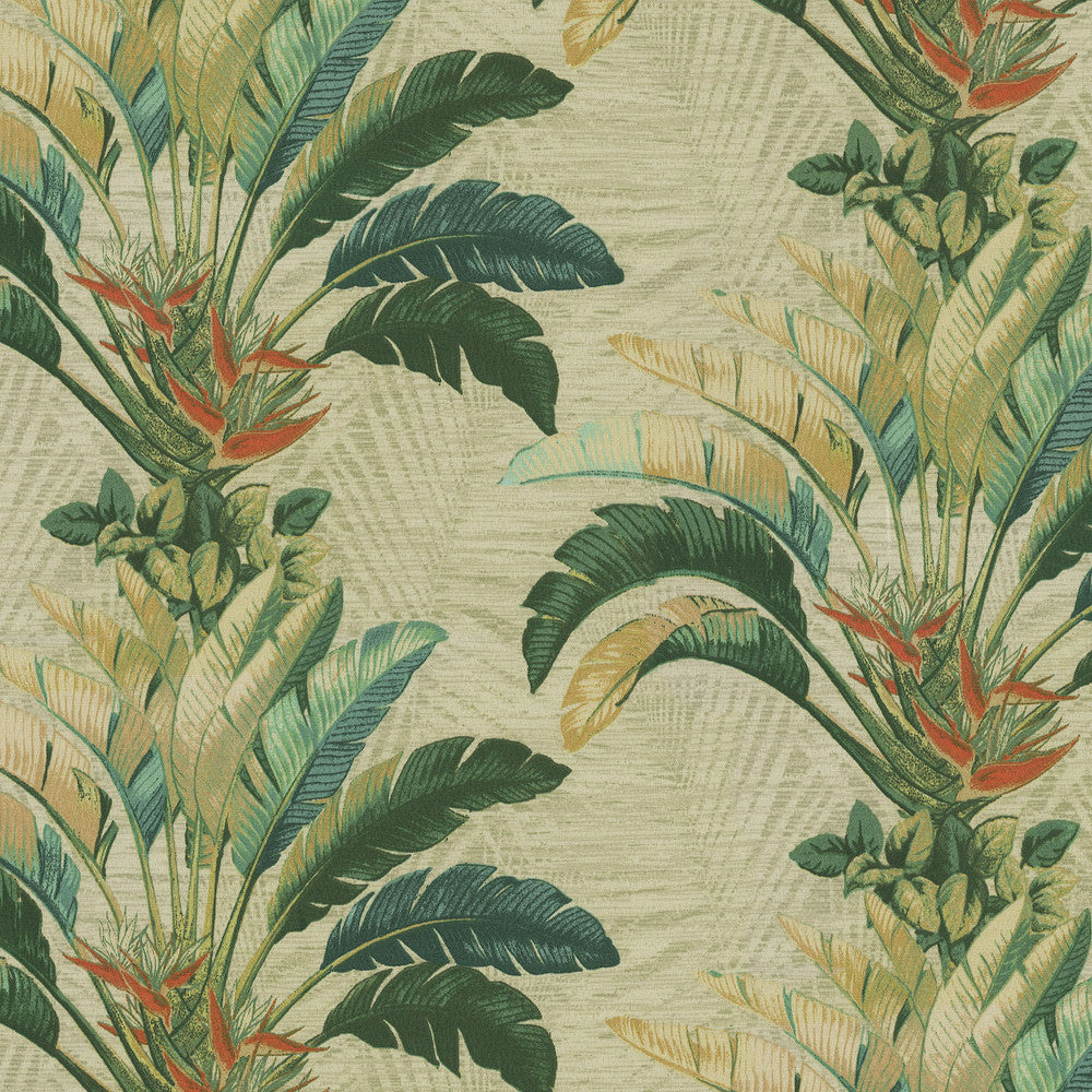 Tbo Banana Leaves Wicker 802722 by Tommy Bahama Home Fabric - 100% Polyester PAKISTAN 15000 Horizontal: 13.5 and Vertical: 12.625 55 - Fabric Carolina -