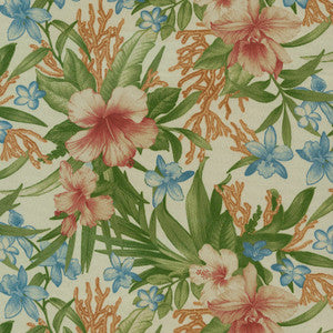 Tbo Fleur Le Mar Papaya 802751 by Tommy Bahama Home Fabric