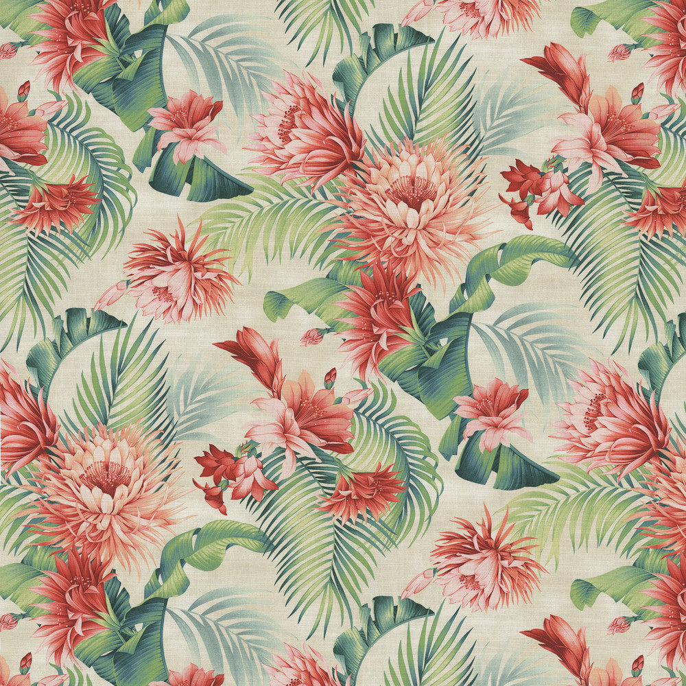 Harbor Island Aloe 802903 by Tommy Bahama Home Fabric 100% Cotton Peru 25000 Horizontal: 13.5 and Vertical: 25.25 54 - Fabric Carolina -