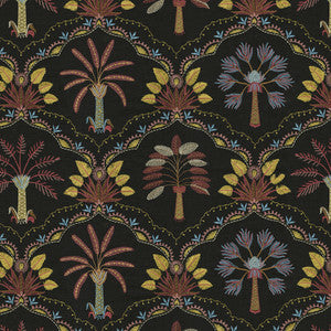 Daintree Emb Noir 802912 by Tommy Bahama Home Fabric