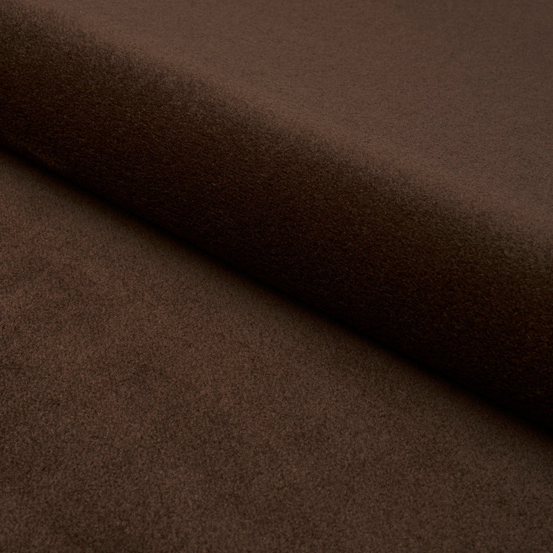 Hermine Virgin Wool - Chocolate by Schumacher Fabric