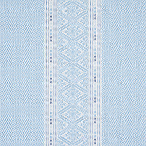Ruiz Jacquard Sky 80611 by Schumacher Fabric