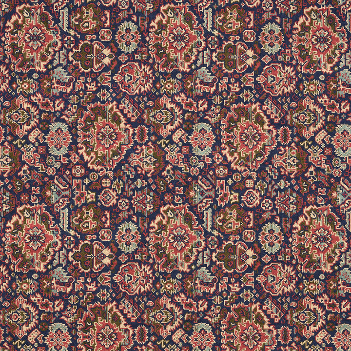 Pallay Epingle Multi 80621 by Schumacher Fabric Schumacher Fabric Pallay Epingle Multi 80621Fabric COTTON 91% BELGIUM </p><p>Repeat: H: HORZ. 13 2/5" (34CM), V: VERT. 18 8/9" (48CM) 53.5 - Fabric Carolina -
