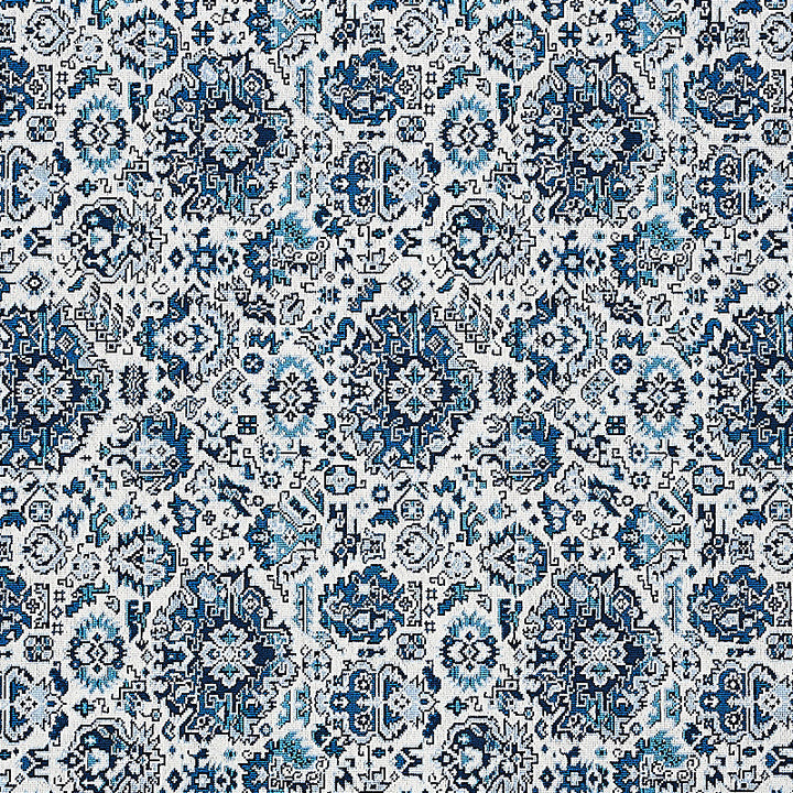 Pallay Epingle Porcelain On Ivory 80622 by Schumacher Fabric Schumacher Fabric Pallay Epingle Porcelain On Ivory 80622Fabric COTTON 91% BELGIUM </p><p>Repeat: H: HORZ. 13 2/5" (34CM), V: VERT. 18 8/9" (48CM) 53.5 - Fabric Carolina -