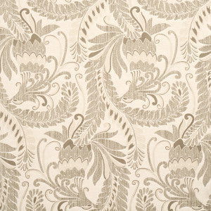 Orley Neutral 80640 by Schumacher Fabric