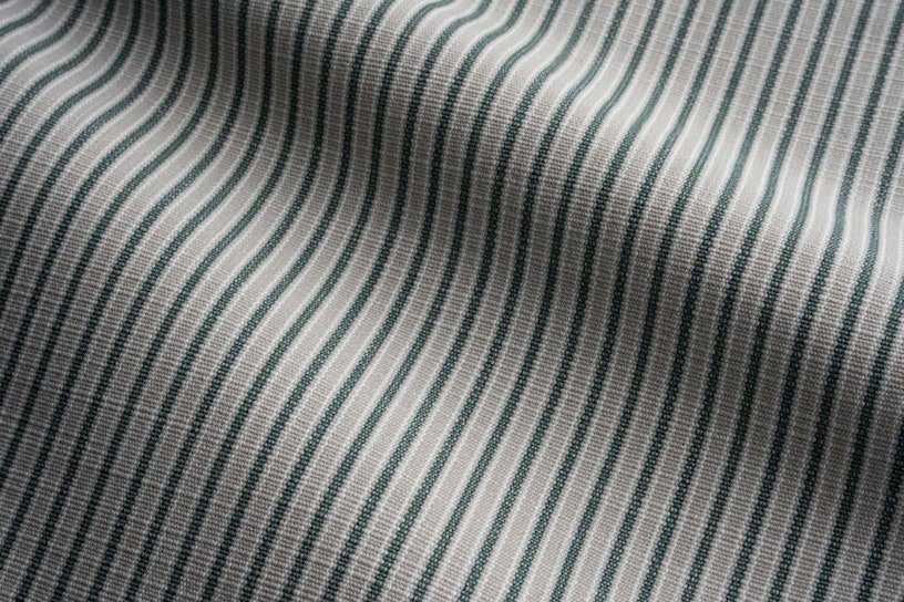 Perennials Fabric Tick Tock Stripe Denim 3 Yards