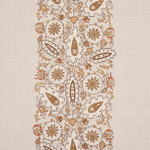 Anatolia Embroidery Natural 80752 by Schumacher Fabric