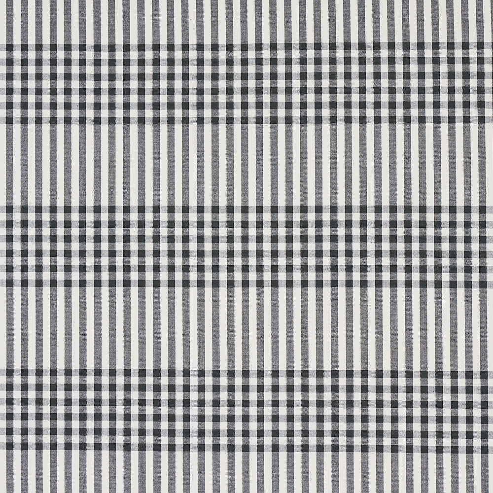 Bergen Plaid Slate 80800 by Schumacher Fabric Schumacher Fabric Bergen Plaid Slate 80800Fabric COTTON 100% INDIA </p><p>Repeat: H: HORZ. 1/2" (1CM), V: VET. 5 2/5" (13CM) 54" (137CM) - Fabric Carolina -