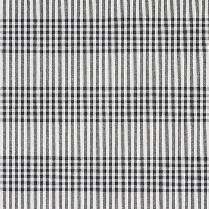 Bergen Plaid Slate 80800 by Schumacher Fabric Schumacher Fabric Bergen Plaid Slate 80800Fabric COTTON 100% INDIA </p><p>Repeat: H: HORZ. 1/2" (1CM), V: VET. 5 2/5" (13CM) 54" (137CM) - Fabric Carolina -