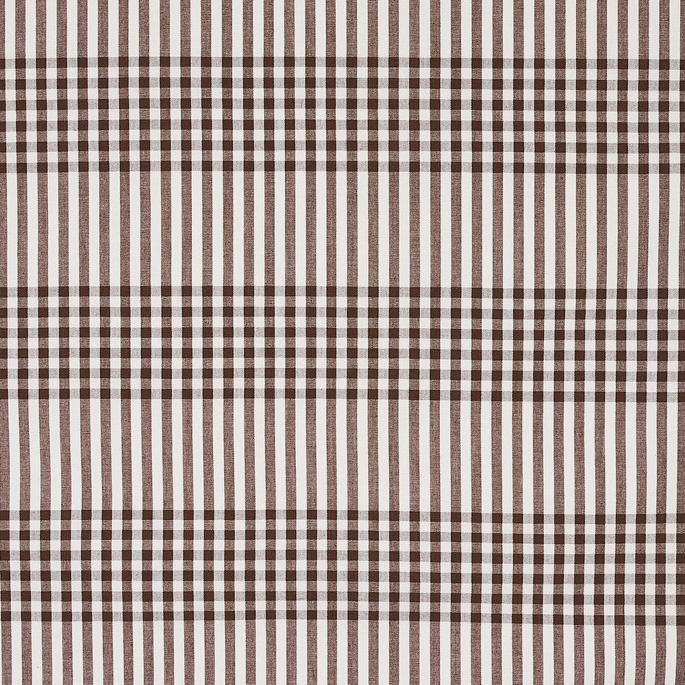 Bergen Plaid Brown 80801 by Schumacher Fabric Schumacher Fabric Bergen Plaid Brown 80801Fabric COTTON 100% INDIA </p><p>Repeat: H: HORZ. 1/2" (1CM), V: VET. 5 2/5" (13CM) 54" (137CM) - Fabric Carolina -