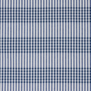Bergen Plaid Navy 80802 by Schumacher Fabric