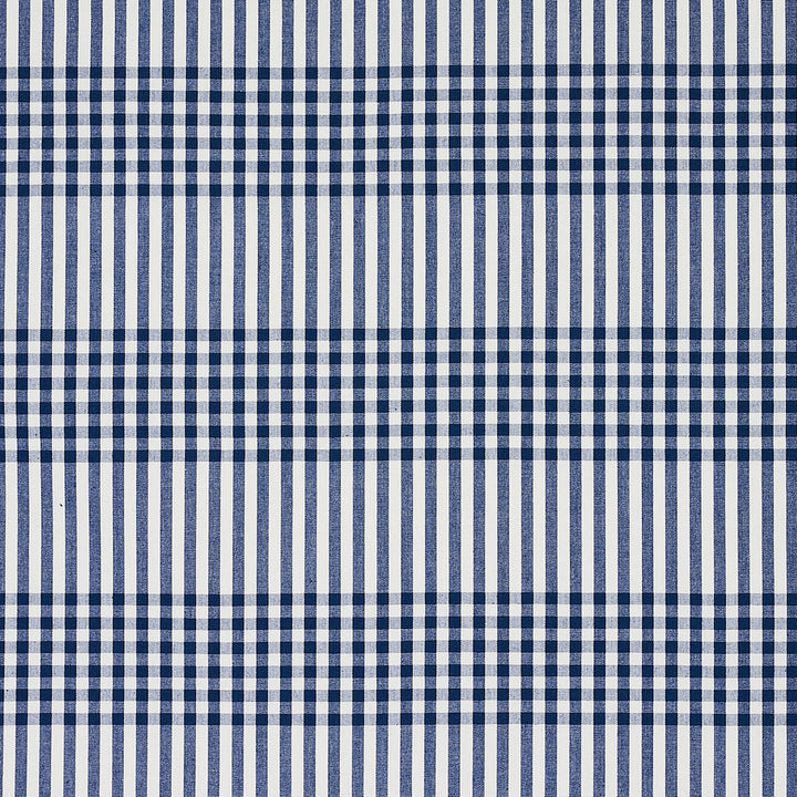 Bergen Plaid Navy 80802 by Schumacher Fabric Schumacher Fabric Bergen Plaid Navy 80802Fabric COTTON 100% INDIA </p><p>Repeat: H: HORZ. 1/2" (1CM), V: VET. 5 2/5" (13CM) 54" (137CM) - Fabric Carolina -