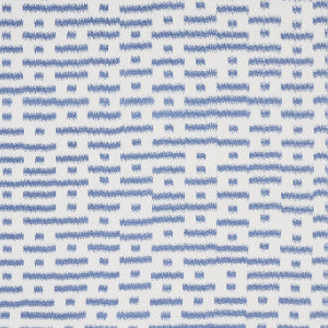 Abstract Ikat Indigo 80832 by Schumacher Fabric