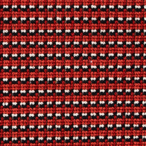 Grunda Epingle Cinnabar 81003 by Schumacher Fabric