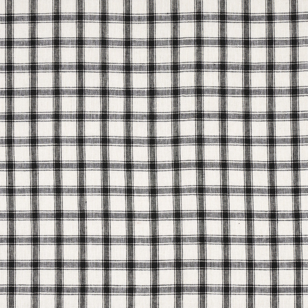 Crawford Linen Check Basalt 81452 by Schumacher Fabric Schumacher Fabric Crawford Linen Check Basalt 81452Fabric LINEN 100% INDIA </p><p>Repeat: H: HORZ. 1 3/4" (4CM), V: VERT. 1 3/4" (4CM) 54" (137CM) - Fabric Carolina -