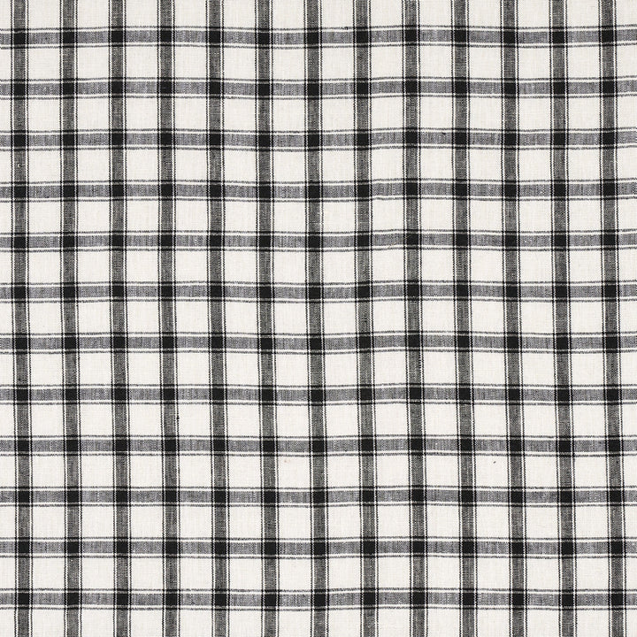 Crawford Linen Check Basalt 81452 by Schumacher Fabric Schumacher Fabric Crawford Linen Check Basalt 81452Fabric LINEN 100% INDIA </p><p>Repeat: H: HORZ. 1 3/4" (4CM), V: VERT. 1 3/4" (4CM) 54" (137CM) - Fabric Carolina -