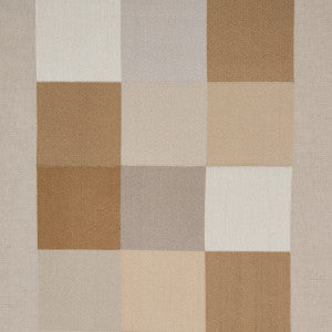 Embroidered Tile Light Neutral 81830 by Schumacher Fabric