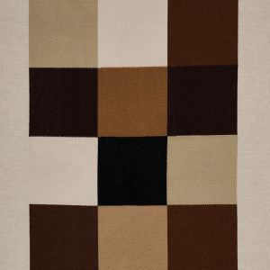 Embroidered Tile Strong Neutral 81833 by Schumacher Fabric
