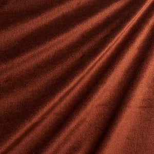 Sumptuous Silk Wool Velvet Mahogany 81890 by Schumacher Fabric