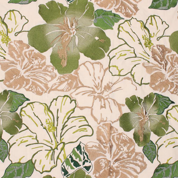 Floral Splendor Emerald by RM CoCo Fabric