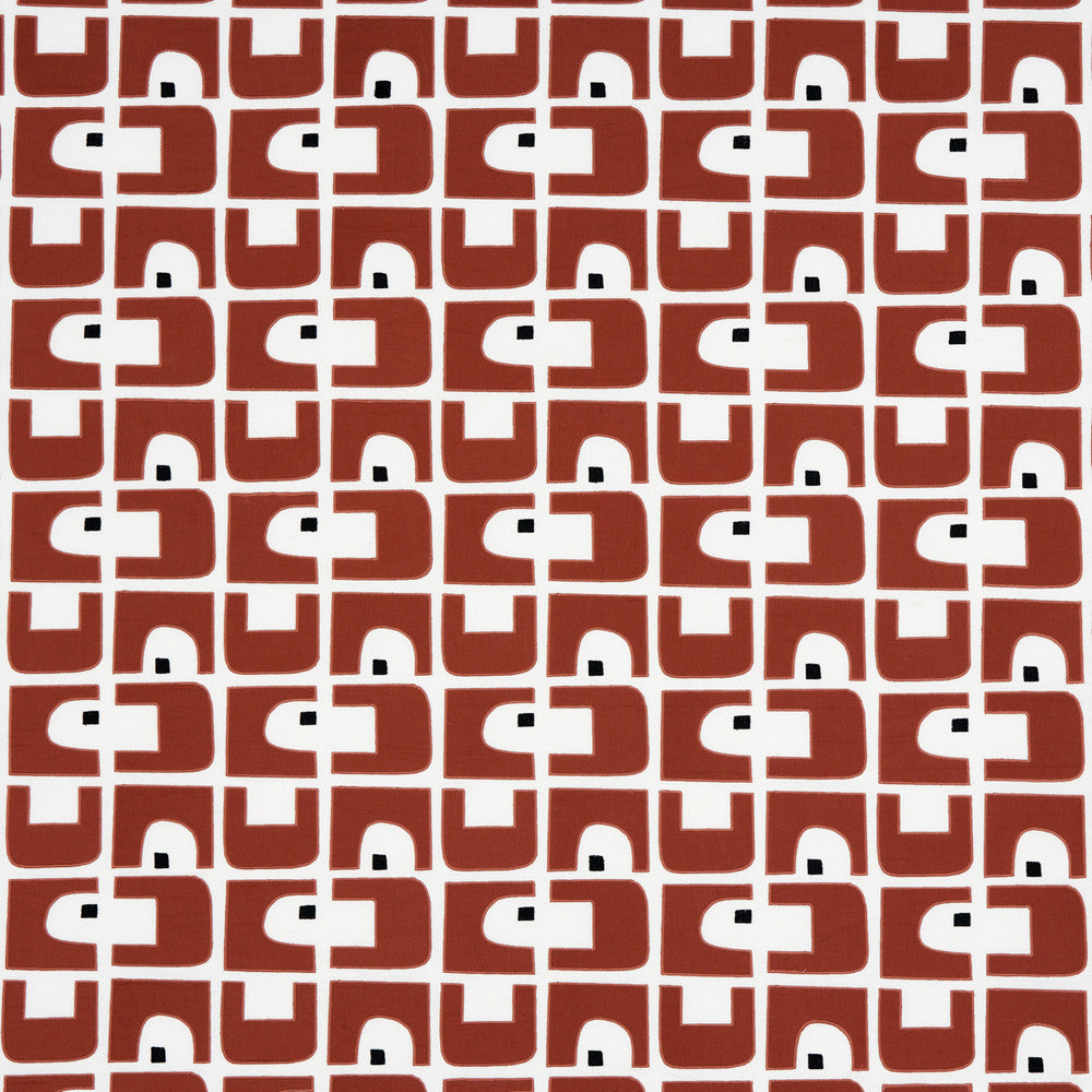 Den Applique Clay 82031 by Schumacher Fabric Schumacher Fabric Den Applique Clay 82031Fabric LINEN 41% INDIA </p><p>Repeat: H: HORZ. 28 1/3" (72CM), V: VERT. 22" (56CM) 56" (142CM) - Fabric Carolina -