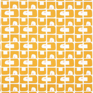 Den Applique Ochre 82033 by Schumacher Fabric