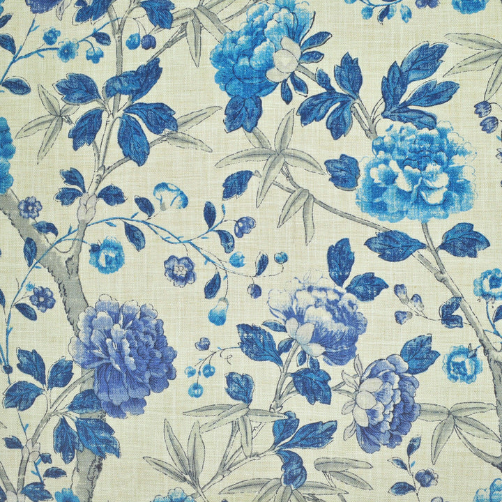 Flower Song Delft 3 by P Kaufmann Fabrics Fabric