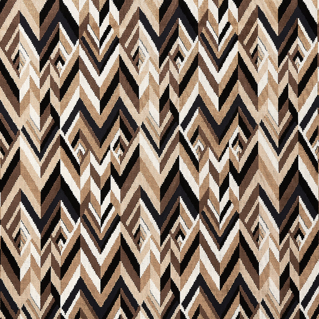 Taylor Velvet - Espresso by Schumacher Fabric