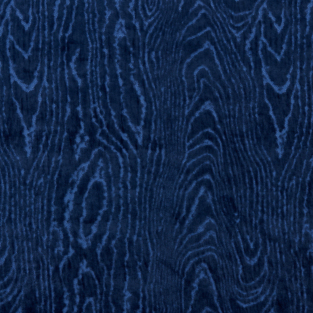 Marisa Moire Velvet - Lapis by Schumacher Fabric