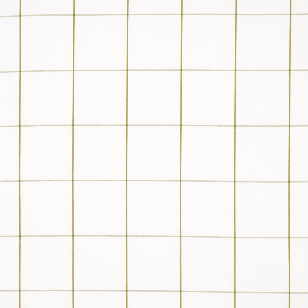 Woodman Check - Olive by Schumacher Fabric