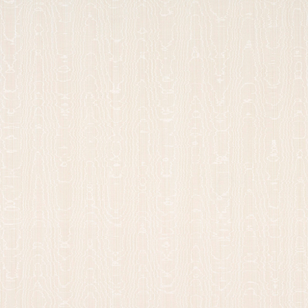 Beau Cotton Linen Moiré - Oyster by Schumacher Fabric