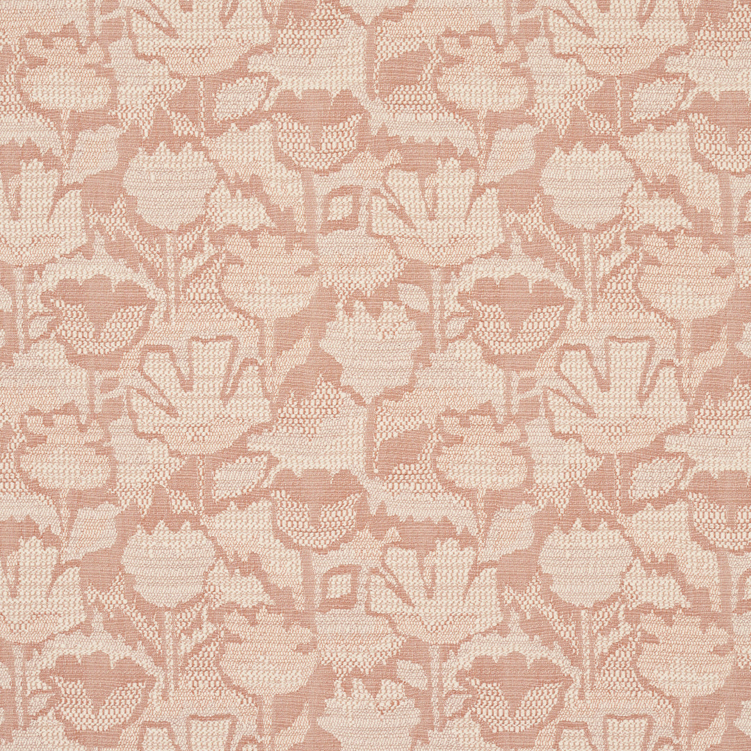 Wild Flower - Brick by Schumacher Fabric