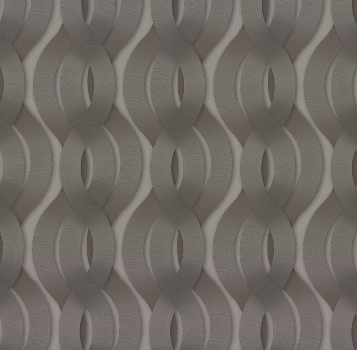 Nexus Mink Metallic Wallpaper by York Wallcoverings Urban Oasis Covers about 79.2 square feet 27.56-in by 34.5-ft long roll Unpasted 12.5 - Fabric Carolina -