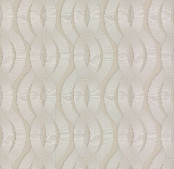 Nexus Beige Metallic Wallpaper by York Wallcoverings Urban Oasis Covers about 79.2 square feet 27.56-in by 34.5-ft long roll Unpasted 12.5 - Fabric Carolina -