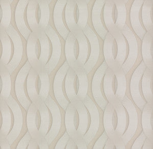 Nexus Beige Metallic Wallpaper by York Wallcoverings